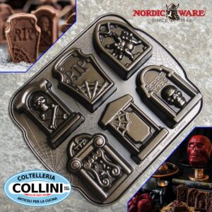 Nordic Ware - Stampo TOMBSTONE Cakelet - Halloween 