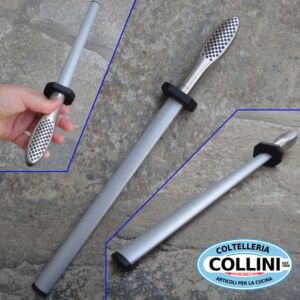 Global knives - G75 - Acciaino al diamante da 25.5cm - affilatura coltelli