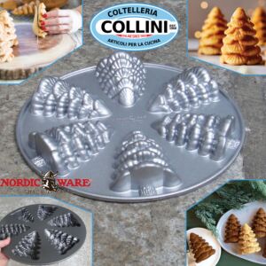 Nordic Ware - Stampo per mini abeti - Evergreen Cakelet Pan 