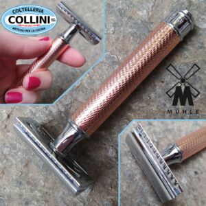 Muhle - R89 Rose Gold - Closed Comb - Rasoio di Sicurezza 