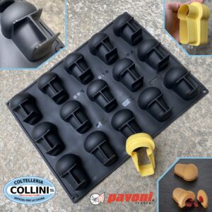 Pavoni - Stampo in silicone linea Pavoflex 15 impronte BABA' 