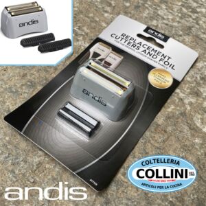 Andis - Lamina Foil + Lame di Ricambio per The Profoil Lithium Shaver Family 