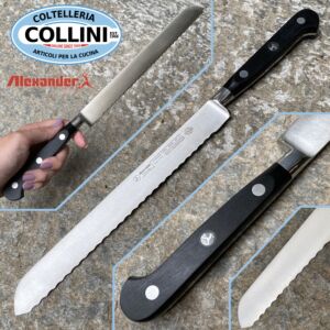 Alexander - K23 - Coltello pane forgiato 23 cm - Made in Italy - VINTAGE 