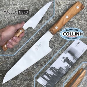 MaglioNero - Linea Iside - Coltello Utility 14cm - Ulivo - UV3514 - coltello cucina 