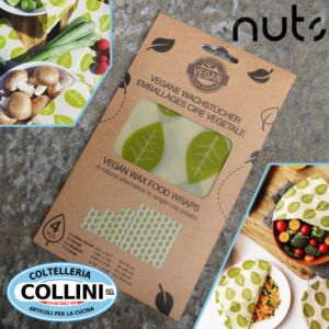 NUTS - Fogli di cera vegana LEAVES 4 pezzi 