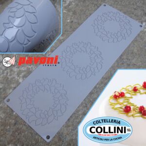 Pavoni - Stampo in silicone FOLIAGE by P. Griffa - 3 impronte