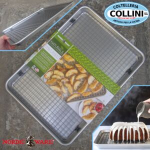 Nordic Ware  - Teglia con griglia antiaderente 