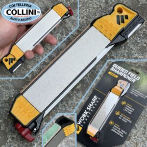 Work Sharp - WSGFS - 20° Guided Field Sharpener al diamante e ceramica - Affilatore Manuale 