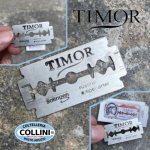 Timor - 10 Lamette in acciaio inox per Rasoi di Sicurezza e Shavette - lametta 