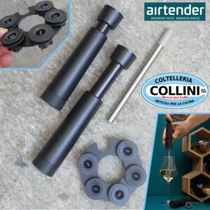 AIR TENDER - Set Wine Lovers Box - Aeratore vino e set sottovuoto 