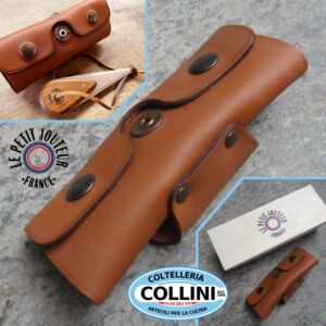 Le Petit Jouteur - Custodia in pelle per coltello da ostrica 