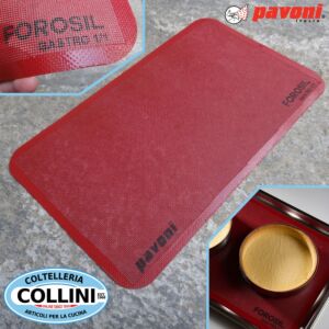 Pavoni - Tappetino Microforato In Silicone  con angoli arrotondati FOROSILGASTRO 47,5X27,5CM 