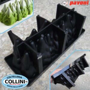 Pavoni -  Stampo in silicone SNOW TREE  KE092  - Tortiera - pasticceria 