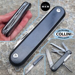 MKM - Malga 5 Knife - MagnaCut & Black Micarta - MP05MAG-BC - Coltello Multiuso 