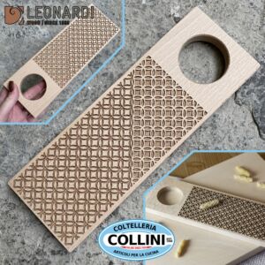 Made in Italy - Rigagnocchi Cavarola in legno naturale di faggio - DECO - Pasta fresca 