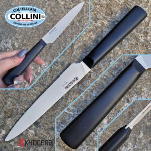 Kyocera -  Coltello lama ceramica INNOVATIONWHITE™ - Frutta e verdura - 12,5cm - TK-125 WH-BK 