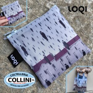 LOQI - Borsa riutilizzabile - RENE' MAGRITTE - Golconda 