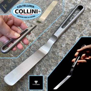 Titanion - Titanium Offset Spatola Mini - Silver