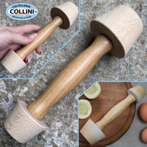 Made in Italy - Pestello per tartellette in legno - Da 3,5 a 4,5cm