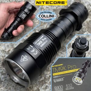 Nitecore - TM9K PRO - Tiny Monster Flashlight - 9900 Lumens e 510 metri - Torcia Ricaricabile USB-C