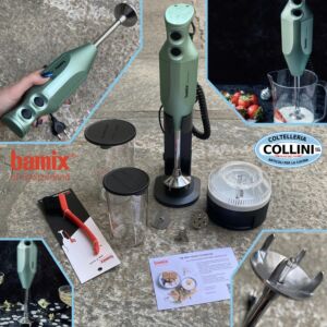 Bamix - Frullatore elettrico - M200 Jubilee Edition C - Verde menta 