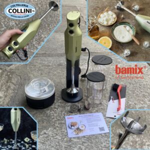 Bamix - Frullatore elettrico - M200 Jubilee Edition C - Verde oliva 