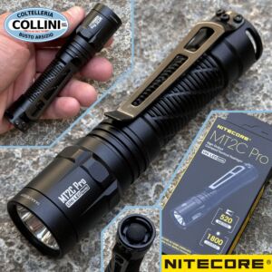 Nitecore - MT2C Pro - 1800 Lumens e 520 metri - torcia a led con batteria ricaricabile