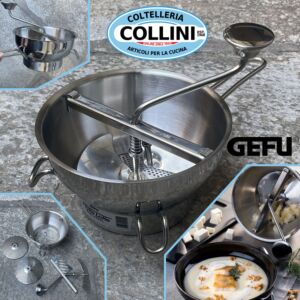 Gefu - Passaverdure manuale - FLOTTE LOTTE - 2 dischi 