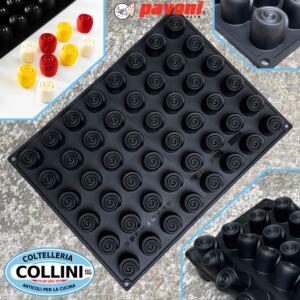 Pavoni - Stampo in silicone monoporzione - VALUPTÉ - 48 impronte - PX43109 