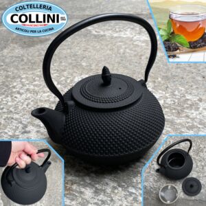 Schonhuber - Teiera in ghisa EMAI Nera 1,2 lt. 