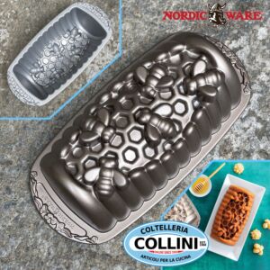 Nordic Ware - Stampo Honey Hive Loaf  Pan - Alveare e Api 