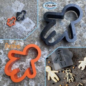 Decora - Tagliapasta e stencil scheletro e mummia - Halloween