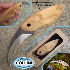 Auzier - Coltello per funghi in legno di ulivo 