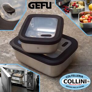 Gefu - Set 2 contenitori salva freschezza anche per micronde - PROVIDO 
