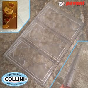 Pavoni - Stampo tavolette - Cioccolato Xmas Snowman - PC5067FR - NATALE