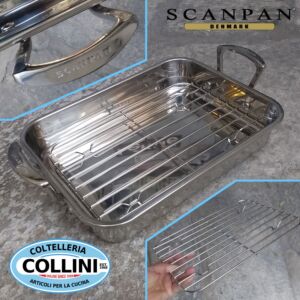 ScanPan - Teglia con griglia in acciaio inox IMPACT 42 x 26cm - induzione 