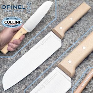Opinel - Santoku 17cm - Serie Parallèle N119 - Faggio - coltello cucina