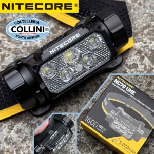 Nitecore - HC70 UHE - Frontale Ricaricabile USB - 1600 lumens e 156 metri - Torcia Led