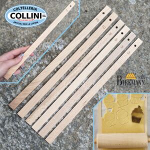 Birkmann - Spessori stendipasta in legno - 6 pezzi