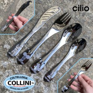 Cilio - PARTY - Set posate - 4 pezzi 