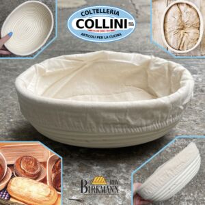 Birkmann- Cestino per lievitazione ovale - 24x18x8cm