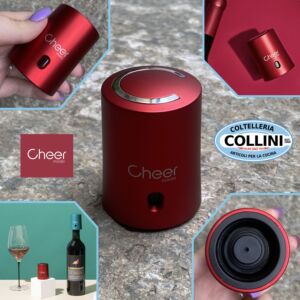 Cheer Moda - CABIN - Tappo sottovuoto per vino - rosso 