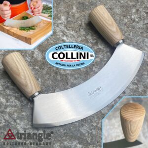 Triangle - Mezzaluna in legno di frassino - 23cm 