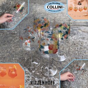 Ritzenhoff - SUMMER RUSH - Set bicchieri aperitivo - PAGHI 2 PRENDI 4 