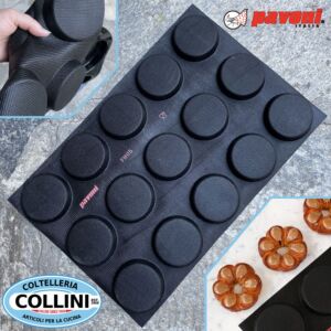 Pavoni - QUICHES - Stampo in silicone per monoporzioni - FIBER FORM -15 impronte 