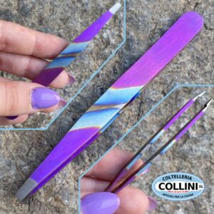 Robur - Pinzetta per sopracciglia in titanio 