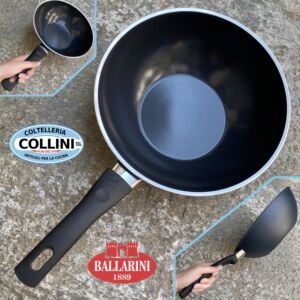 Ballarini - CERVIA - Wok con manico - 28cm - Induzione 