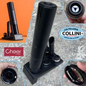 Cheer Moda - SOMMELIER  - Set da vino elettrico - Nero 