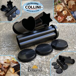 Birkmann - PARTY - Stampi per pane con coperchio - Tubi con rivestimenti antiaderente 3 pezzi