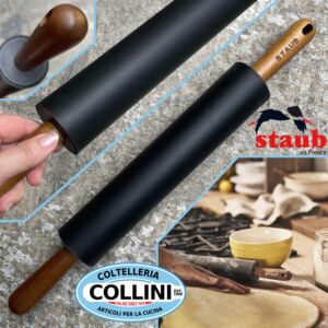 Staub - Mattarello in legno di acacia e silicone